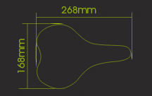 saddle size